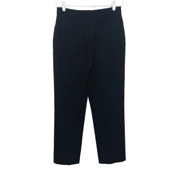 ST. JOHN SPORT by Marie Claire Women’s Navy High Rise Straight Leg Pant Size 8 - Picture 4 of 15